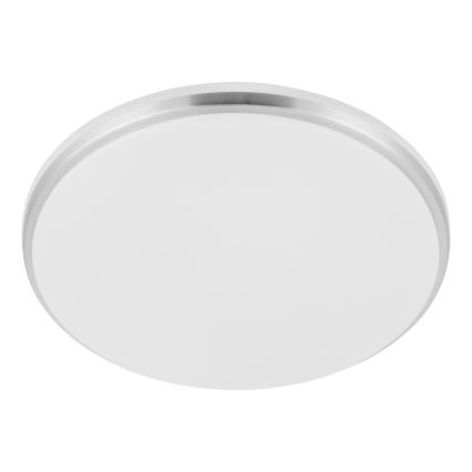 Eglo - Plafoniera LED da bagno 18W/230V 3000/4000/6500K Ø 34 cm IP54 cromo opaco