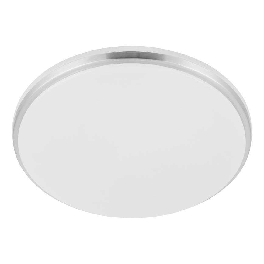 Eglo - Plafoniera LED da bagno 18W/230V 3000/4000/6500K Ø 34 cm IP54 cromo opaco