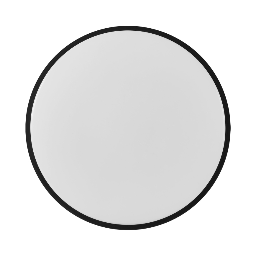 Eglo - Plafoniera da soffitto LED per bagno, 18W/230V, 3000/4000/6500K, Ø 34 cm, IP54, nera