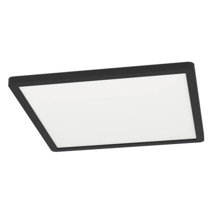 Eglo - Plafoniera da bagno LED/16,4W/230V 29x29 cm IP54 nera
