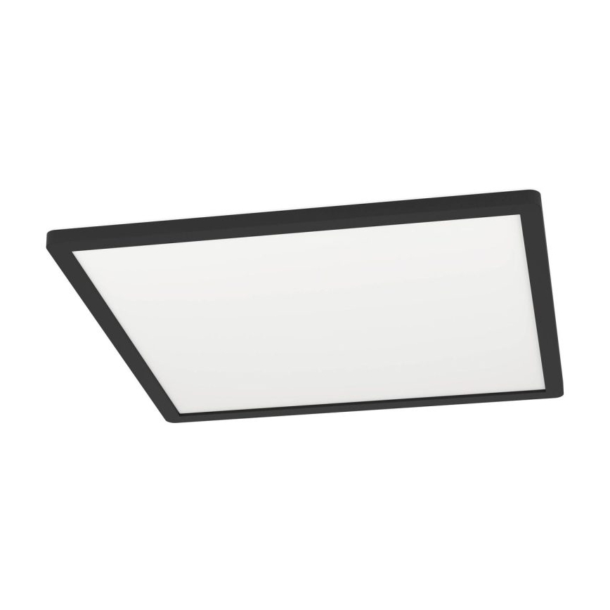 Eglo - Plafoniera da soffitto per bagno LED/20,2W/230V 39x39 cm IP54 nero