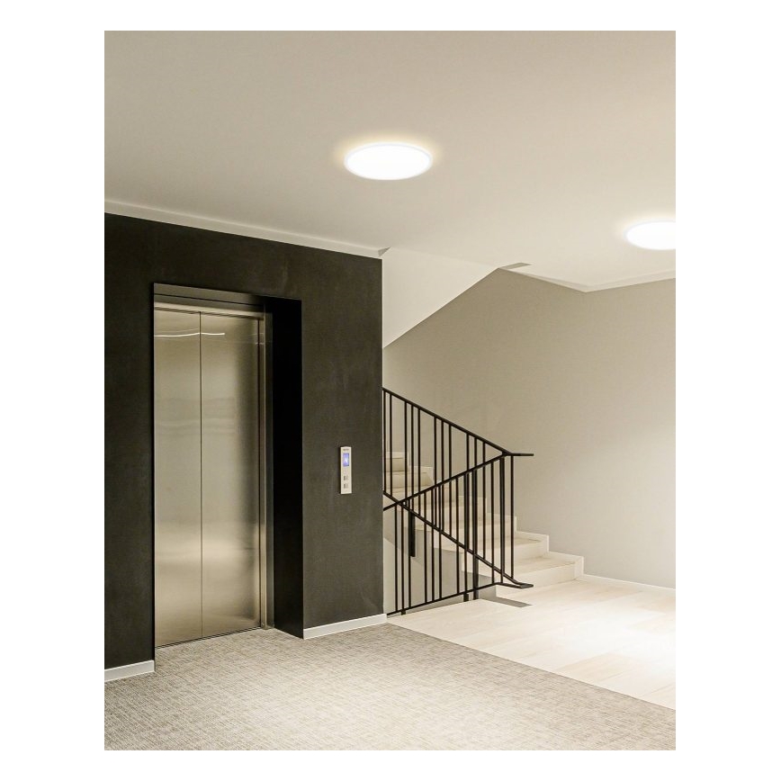 Eglo - Lampada da soffitto per bagno LED/20,2W/230V Ø 39 cm IP54 bianca