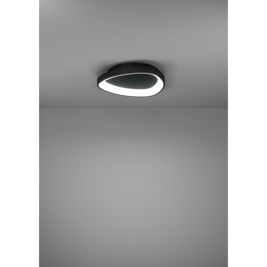 Eglo - Plafoniera LED dimmerabile LED/12W/230V 2700-6500K nero + telecomando