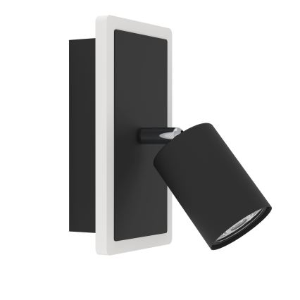 Eglo - Faretto da parete LED/7W/230V nero