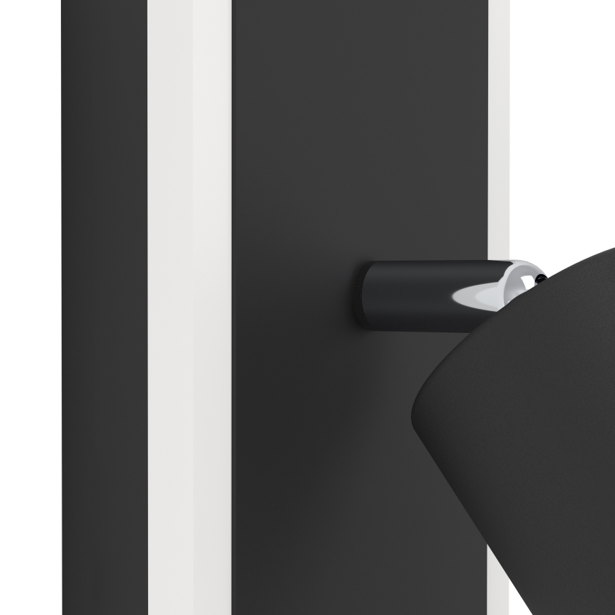 Eglo - Faretto da parete LED/7W/230V nero