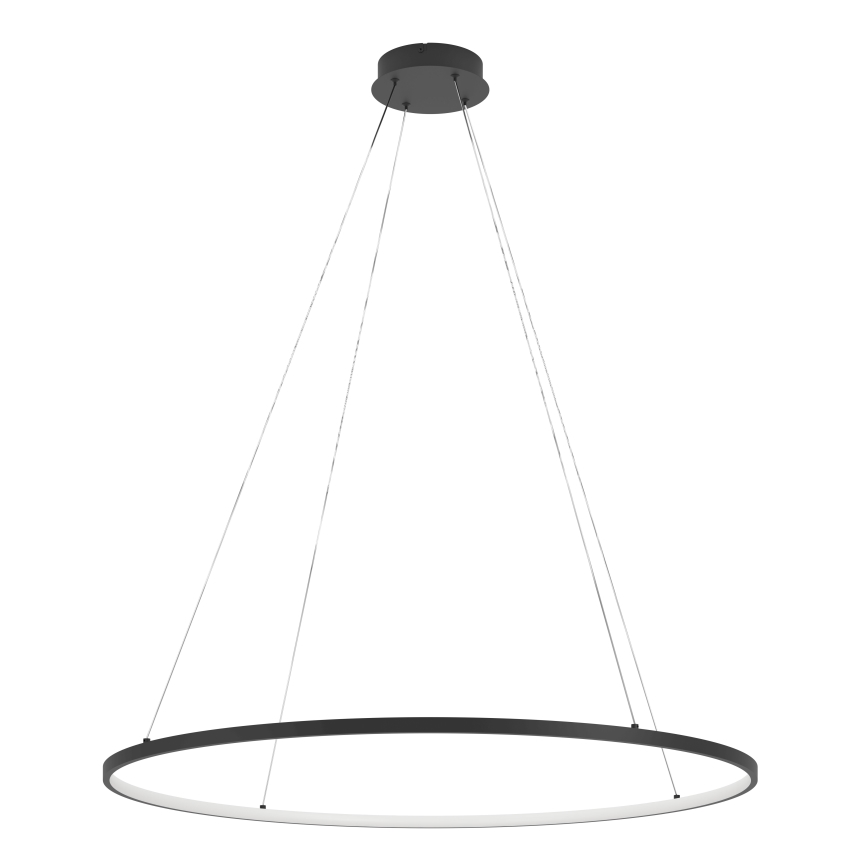 Eglo - Lampadario a sospensione con filo LED dimmerabile LED/40W/230V 2700-6500K nero + telecomando