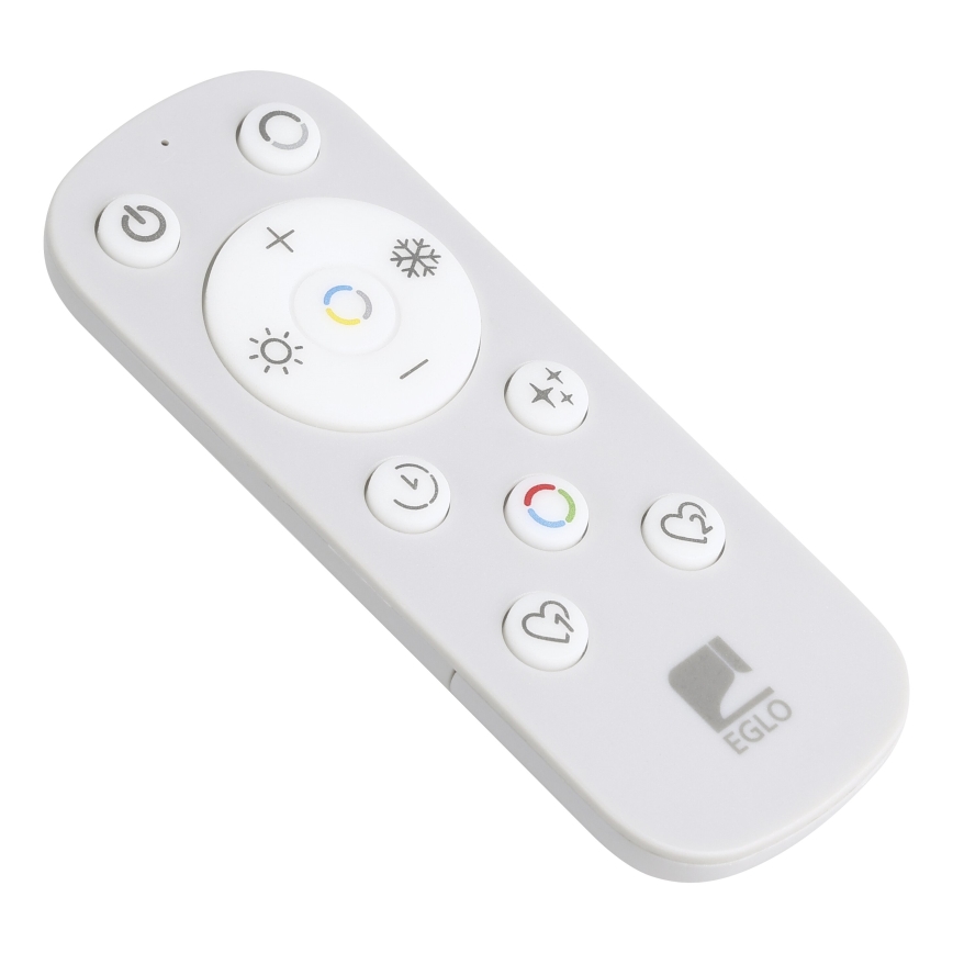 Eglo - Lampadario a sospensione con filo LED dimmerabile LED/40W/230V 2700-6500K nero + telecomando