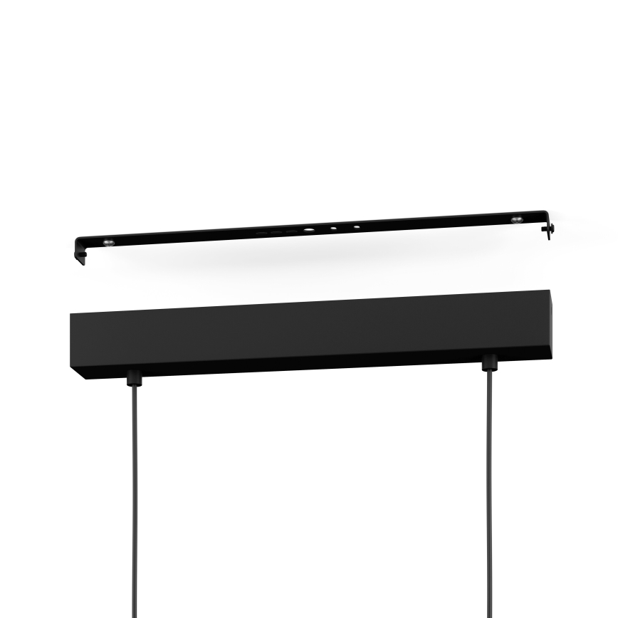 Eglo - Lampadario a sospensione con filo LED dimmerabile 2xLED/12,5W/230V+1xLED/15,5W 3000K beige/nero