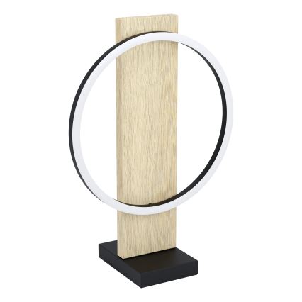 Eglo - Lampada da tavolo LED LED/12W/230V 3000K beige/nero