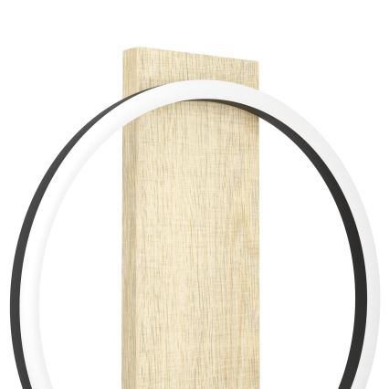 Eglo - Lampada da tavolo LED LED/12W/230V 3000K beige/nero
