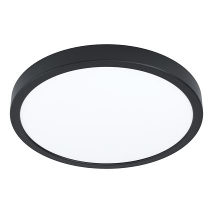 Eglo - Plafoniera da bagno LED RGBW dimmerabile LED/17,5W/230V 2700-6500K Ø 38,9 cm IP44 nero