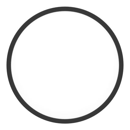 Eglo - Plafoniera da bagno dimmerabile LED RGBW LED/17,5W/230V 2700-6500K Ø 39,9 cm IP44 nero