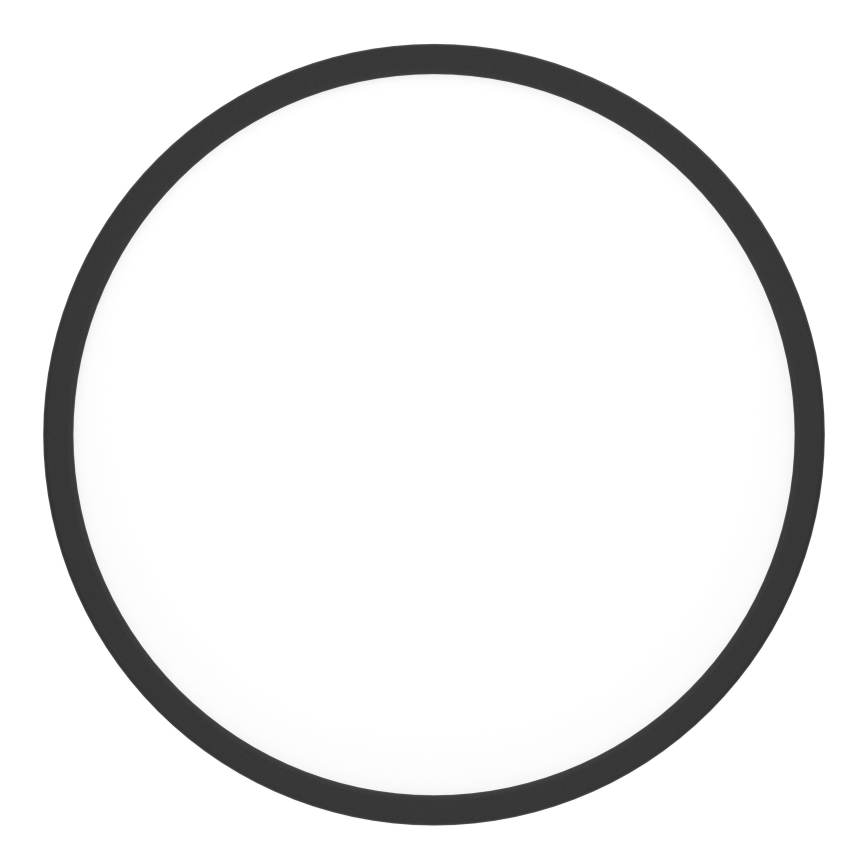 Eglo - Plafoniera da bagno dimmerabile LED RGBW LED/17,5W/230V 2700-6500K Ø 39,9 cm IP44 nero