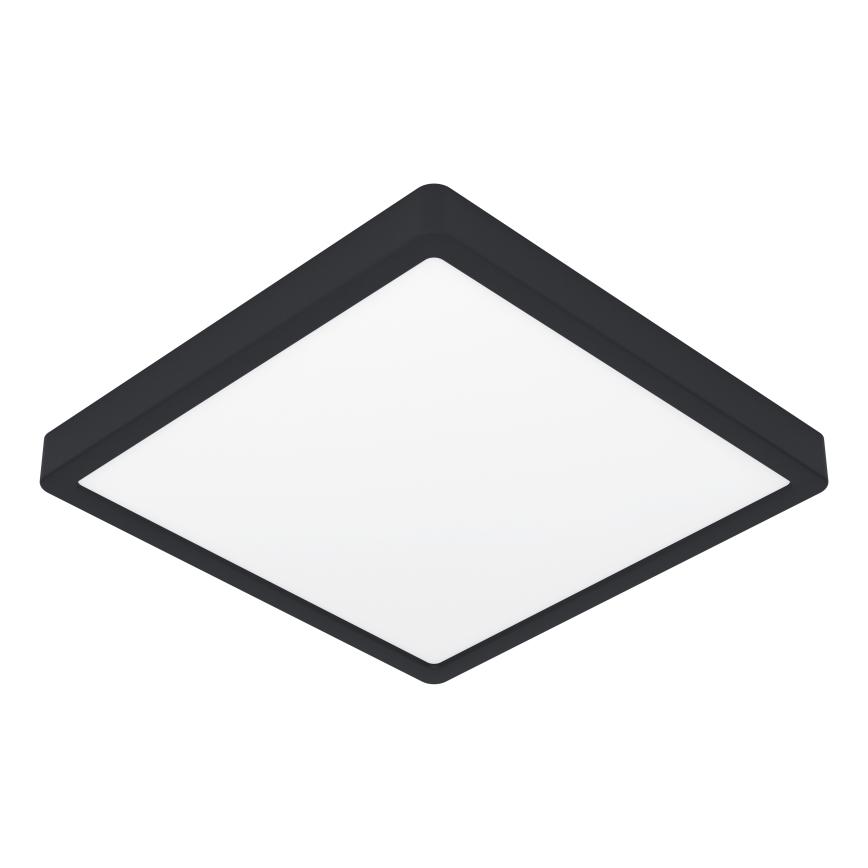 Eglo - Plafoniera da bagno a LED RGBW dimmerabile LED/17,8W/230V 2700-6500K 39x39 cm IP44 nero