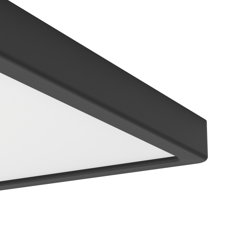 Eglo - LED RGBW dimmerabile plafoniera da soffitto per bagno LED/17,8W/230V 2700-6500K diam. 39,9 cm IP44 nero
