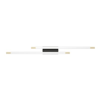 Eglo - Plafoniera LED dimmerabile 2xLED/10W/230V 3000K nero/beige