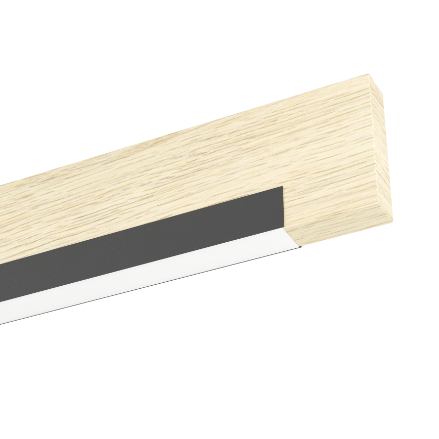 Eglo - Lampadario a sospensione con filo LED dimmerabile LED/25,5W/230V 3000K nero/beige