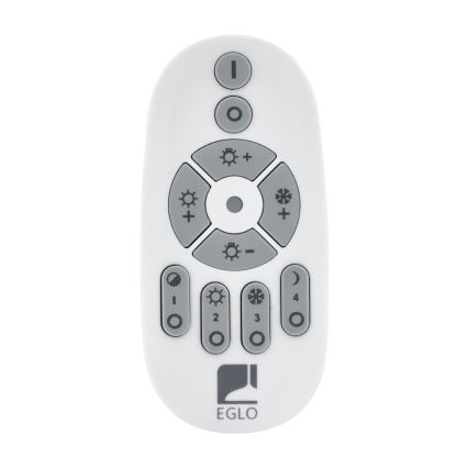 Eglo - Plafoniera LED dimmerabile 2xLED/17W/230V +1xLED/4,2W 2700-6500K + telecomando