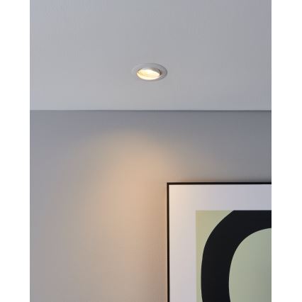 Eglo - SET 3x Lampada LED da incasso 1xGU10/4W/230V bianco