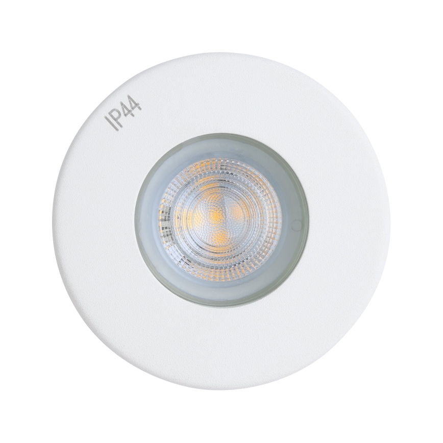 Eglo - SET 3xLED Lampada da incasso per bagno 1xGU10/4W/230V IP44 bianco