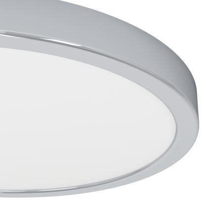 Eglo - Plafoniera LED per bagno/14,2W/230V 2700/4000/6500K Ø 27,8 cm IP44 cromo lucido