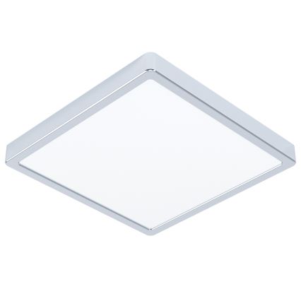 Eglo - Plafoniera da bagno a LED/13W/230V 2700/4000/6500K 29x29 cm IP44 cromo lucido