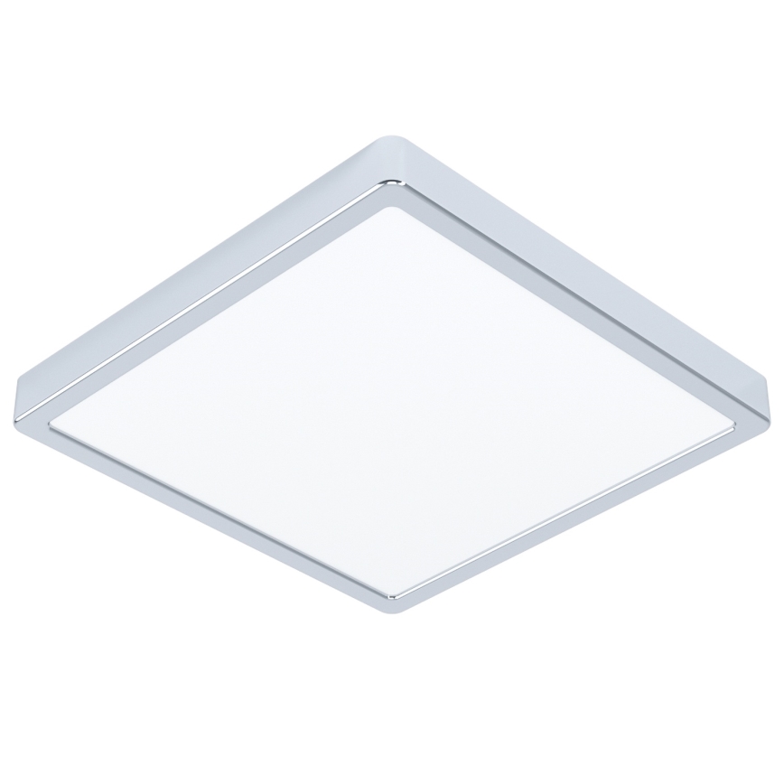 Eglo - Plafoniera da bagno a LED/13W/230V 2700/4000/6500K 29x29 cm IP44 cromo lucido