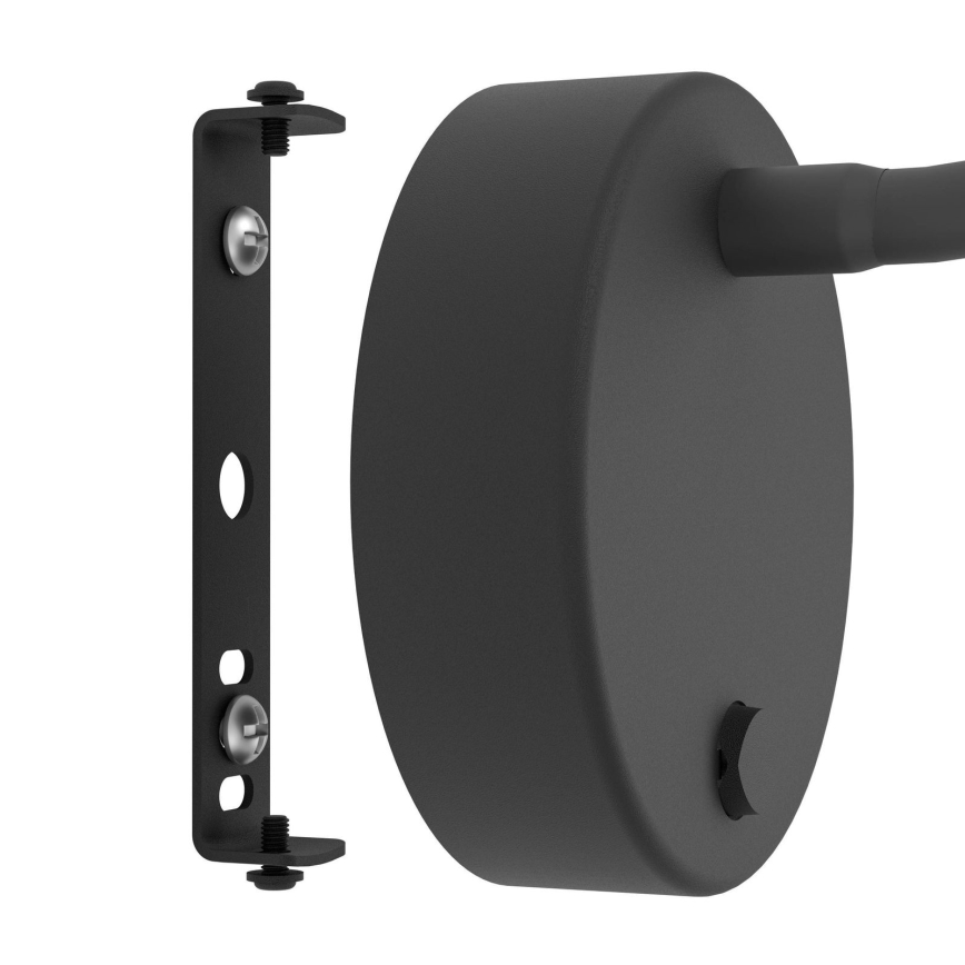 Eglo - Lampada da parete flessibile a LED/3,8W/230V nera