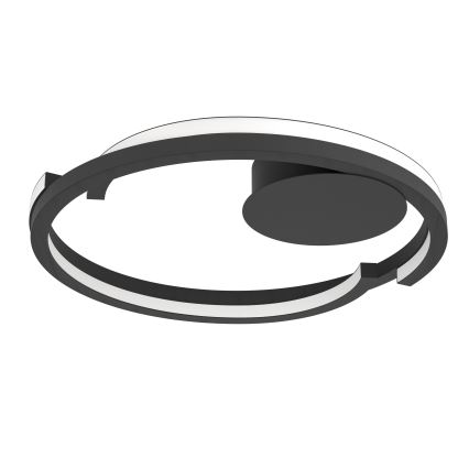 Eglo - Plafoniera LED dimmerabile 2xLED/20W/230V 2700-6500K Ø 48 cm nero + telecomando