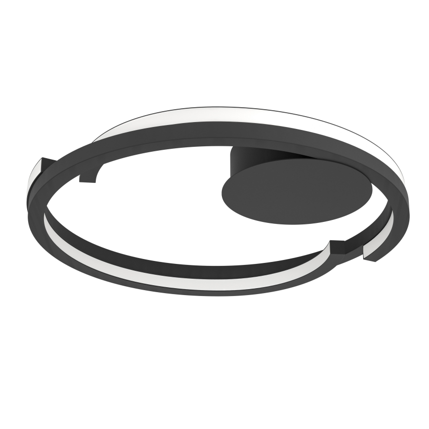 Eglo - Plafoniera LED dimmerabile 2xLED/20W/230V 2700-6500K Ø 48 cm nero + telecomando