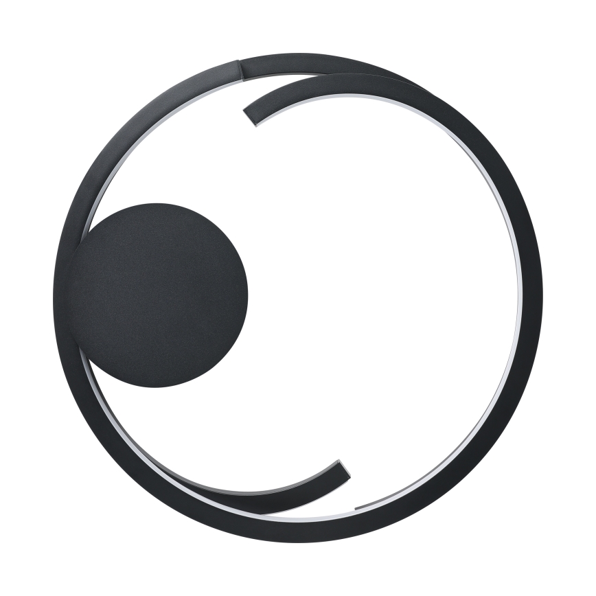 Eglo - Plafoniera LED dimmerabile 2xLED/20W/230V 2700-6500K Ø 48 cm nero + telecomando