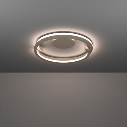 Eglo - Plafoniera LED dimmerabile 2xLED/20W/230V 2700-6500K Ø 48 cm beige + telecomando
