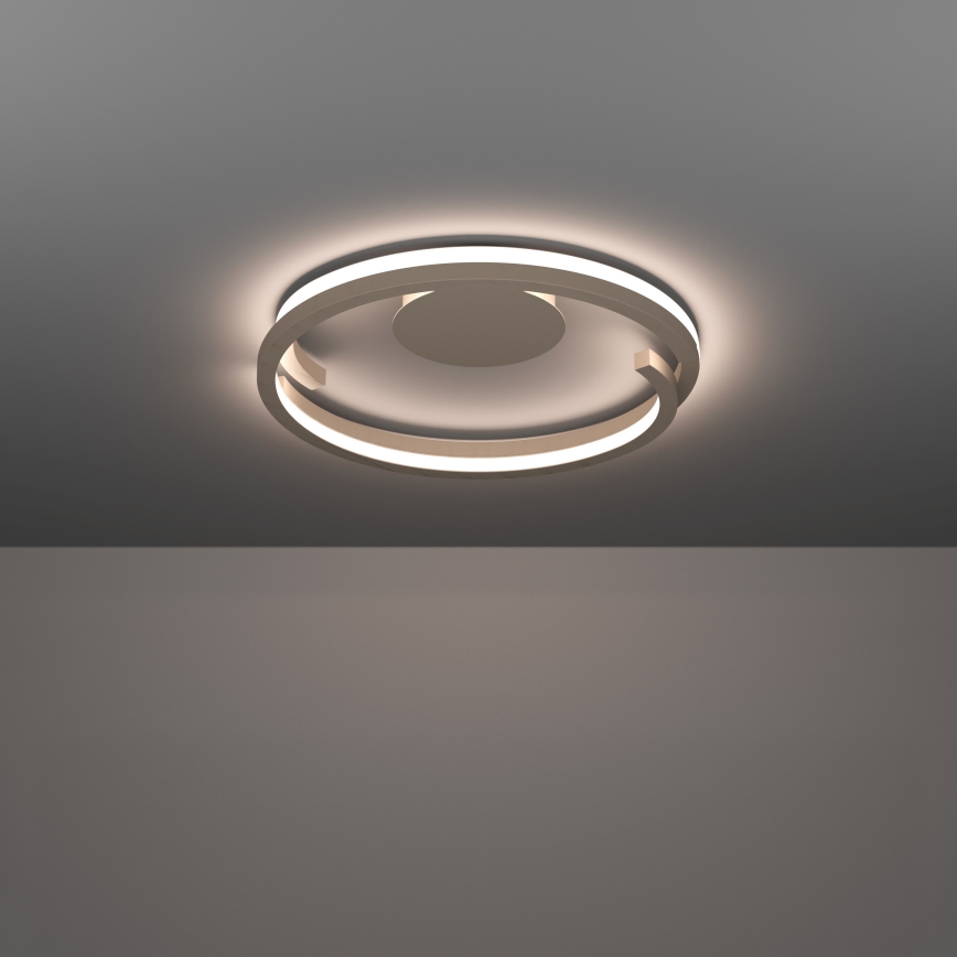 Eglo - Plafoniera LED dimmerabile 2xLED/20W/230V 2700-6500K Ø 48 cm beige + telecomando