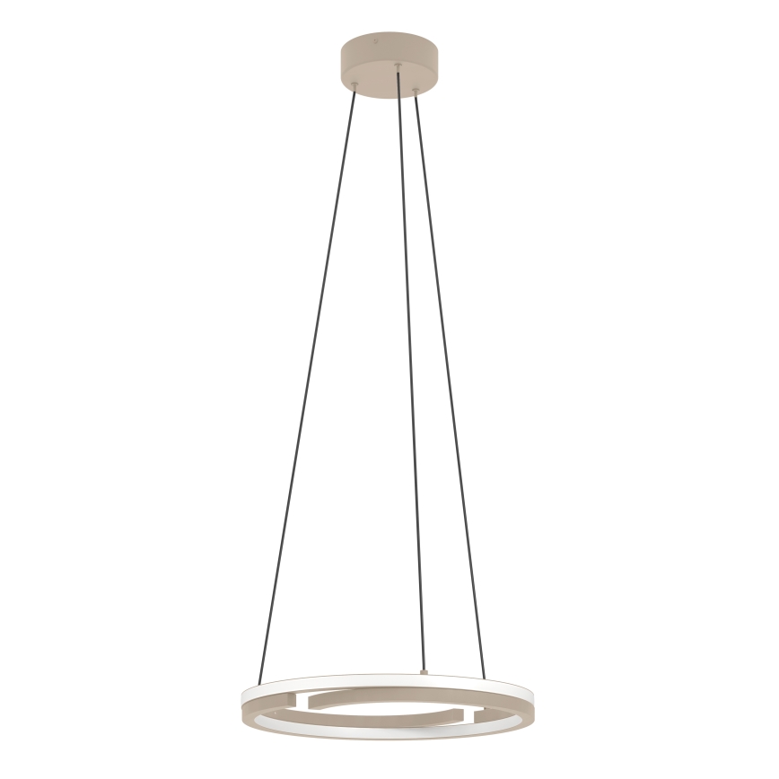 Eglo - Lampadario LED dimmerabile a sospensione su cavo 2xLED/20W/230V 2700-6500K Ø 48 cm beige + telecomando