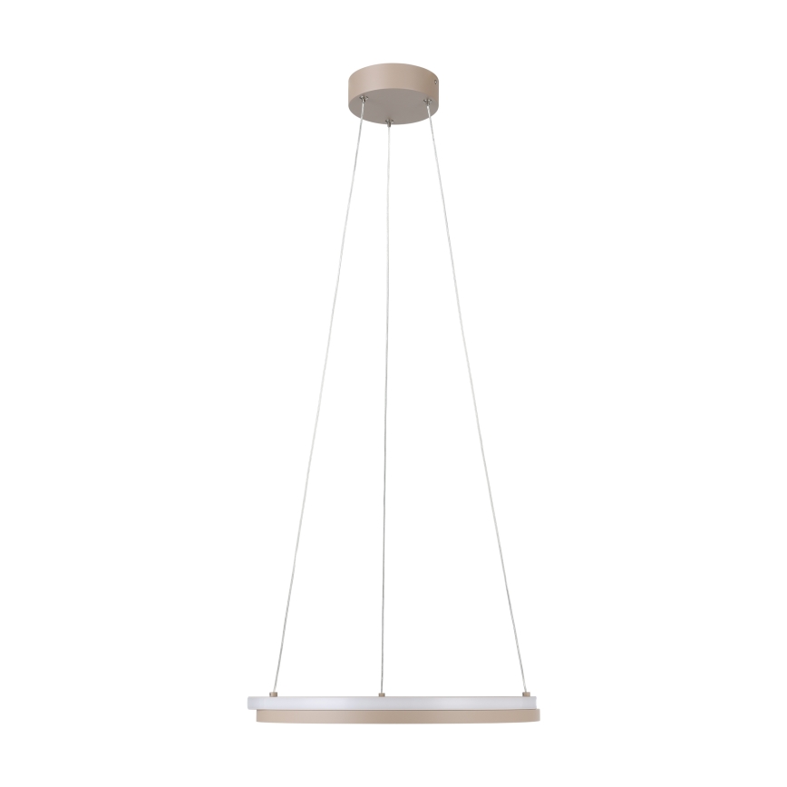 Eglo - Lampadario LED dimmerabile a sospensione su cavo 2xLED/20W/230V 2700-6500K Ø 48 cm beige + telecomando