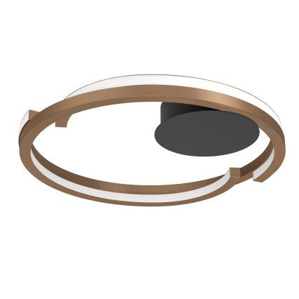 Eglo - Plafoniera a LED dimmerabile 2xLED/20W/230V 2700-6500K Ø 48 cm finitura bronzo + telecomando