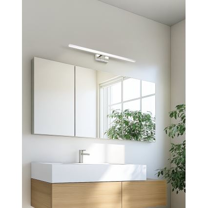 Eglo - Illuminazione per specchio da bagno a LED/10W/230V 3000/4000/6500K 60 cm IP44 cromo lucido