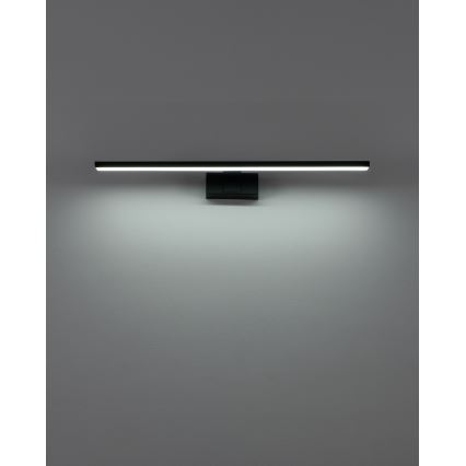 Eglo - Illuminazione LED per specchio da bagno LED/10W/230V 3000/4000/6500K 60 cm IP44 nero