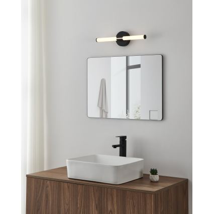 Eglo - Illuminazione a LED per specchio da bagno LED/7,5W/230V 3000/4000/6500K 45 cm IP44 nero