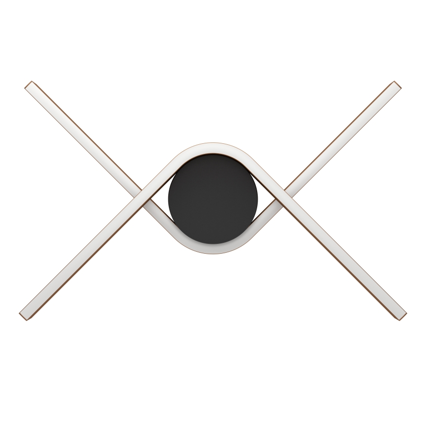 Eglo - Plafoniera LED RGBW dimmerabile 2xLED/18W/230V 2700-6500K rame/nero