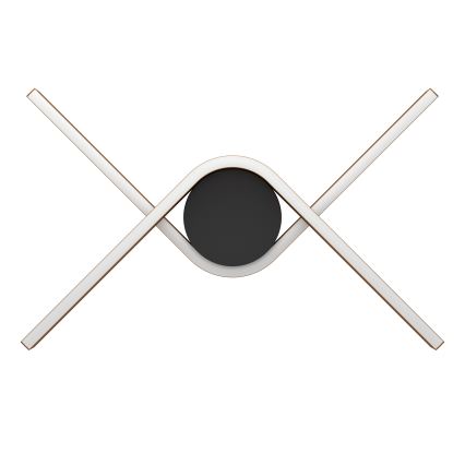 Eglo - Plafoniera LED RGBW dimmerabile 2xLED/18W/230V rame/nero