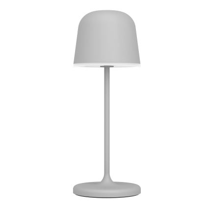 Eglo - Lampada da tavolo ricaricabile da esterno dimmerabile a LED con controllo a sfioramento LED/1,8W/5V 2500/3000/4000K 2500 mAh IP54 grigio