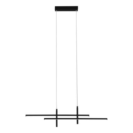 Eglo - Lampadario LED a sospensione con cavo LED/20W/230V nero