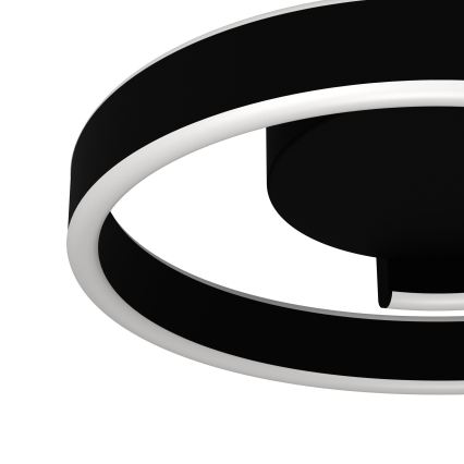 Eglo - Plafoniera LED RGBW dimmerabile a soffitto LED/37W/230V 3000-6500K nero