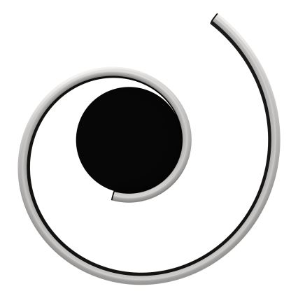 Eglo - Plafoniera LED RGBW dimmerabile a soffitto LED/37W/230V 3000-6500K nero