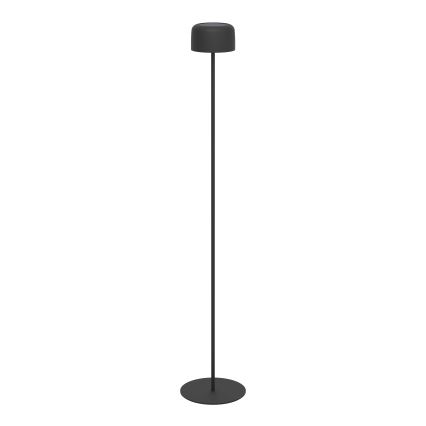 Eglo - Lampada da terra solare ricaricabile con sensore touch LED/2,8W/3,7V 1800 mAh IP44 nera