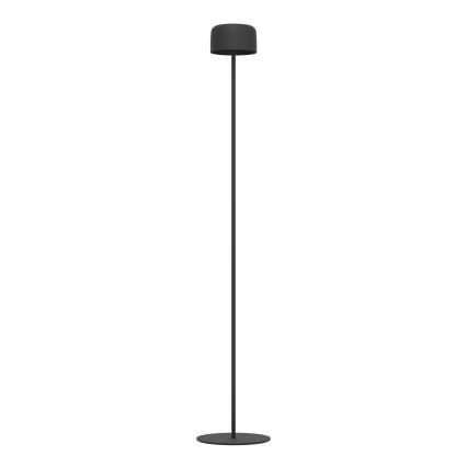 Eglo - Lampada da terra solare ricaricabile con sensore touch LED/2,8W/3,7V 1800 mAh IP44 nera