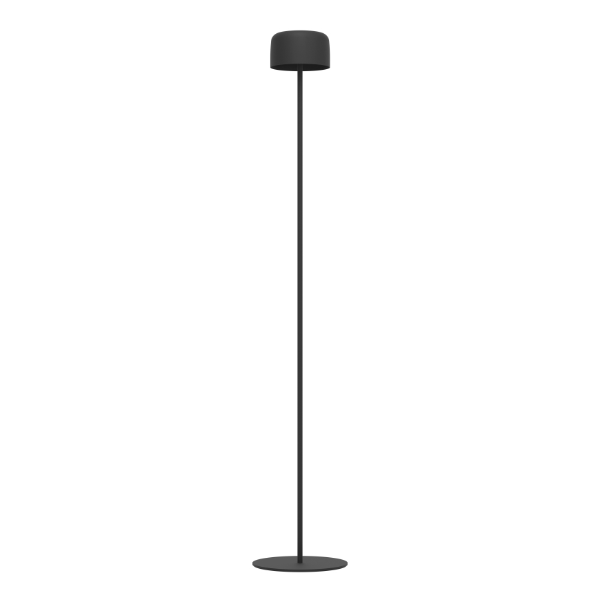Eglo - Lampada da terra solare ricaricabile con sensore touch LED/2,8W/3,7V 1800 mAh IP44 nera