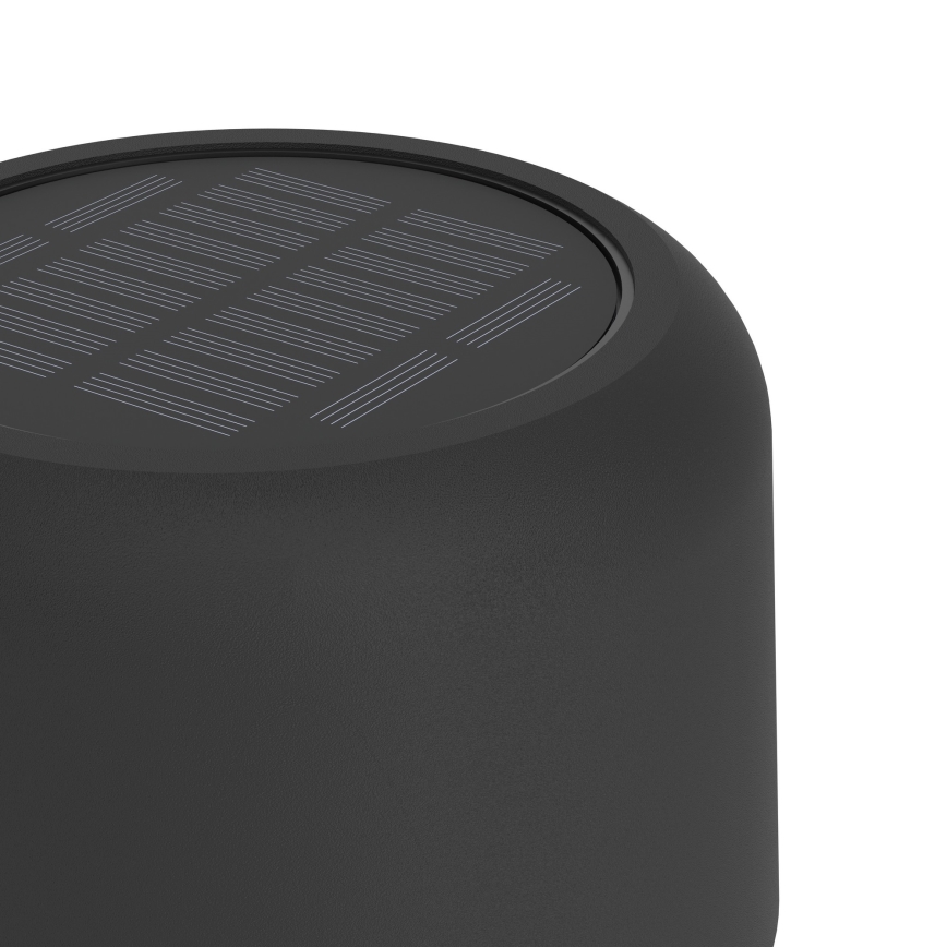 Eglo - LED Lampada da terra solare ricaricabile a sfioramento LED/2,8W/3,7V 1800 mAh IP44 nero