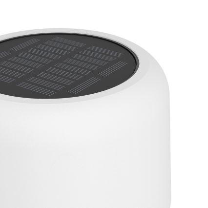 Eglo - LED solare ricaricabile touch lampada da terra LED/2,8W/3,7V 1800 mAh IP44 bianca